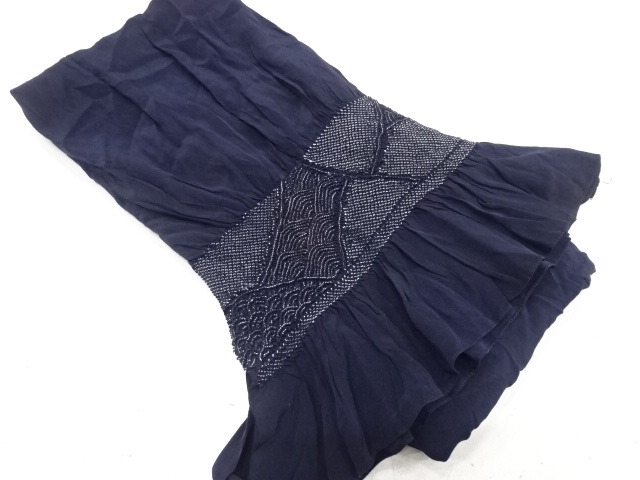 JAPANESE MENS HEKO OBI / SHIBORI / STONE PAVEMENT